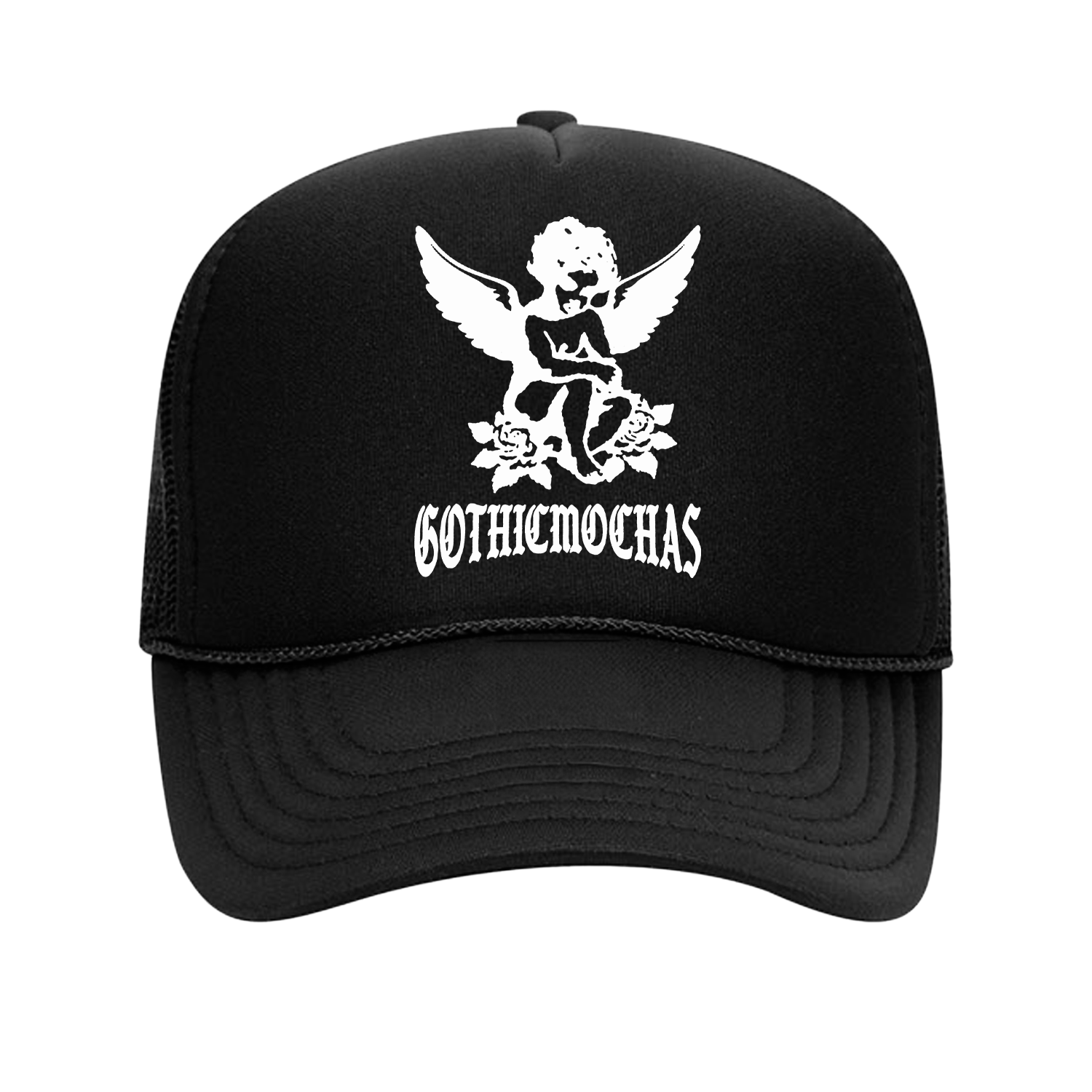 Angel 2.0 Trucker Hat Black