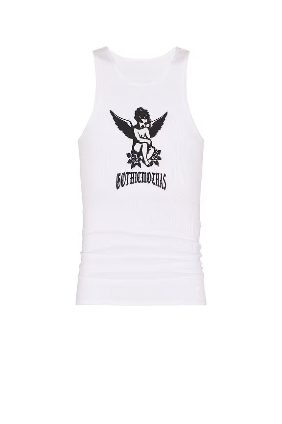 Ozz angelo タンクトップ　キリスト　y2k Angel 2.0 Tank – gothicmochas