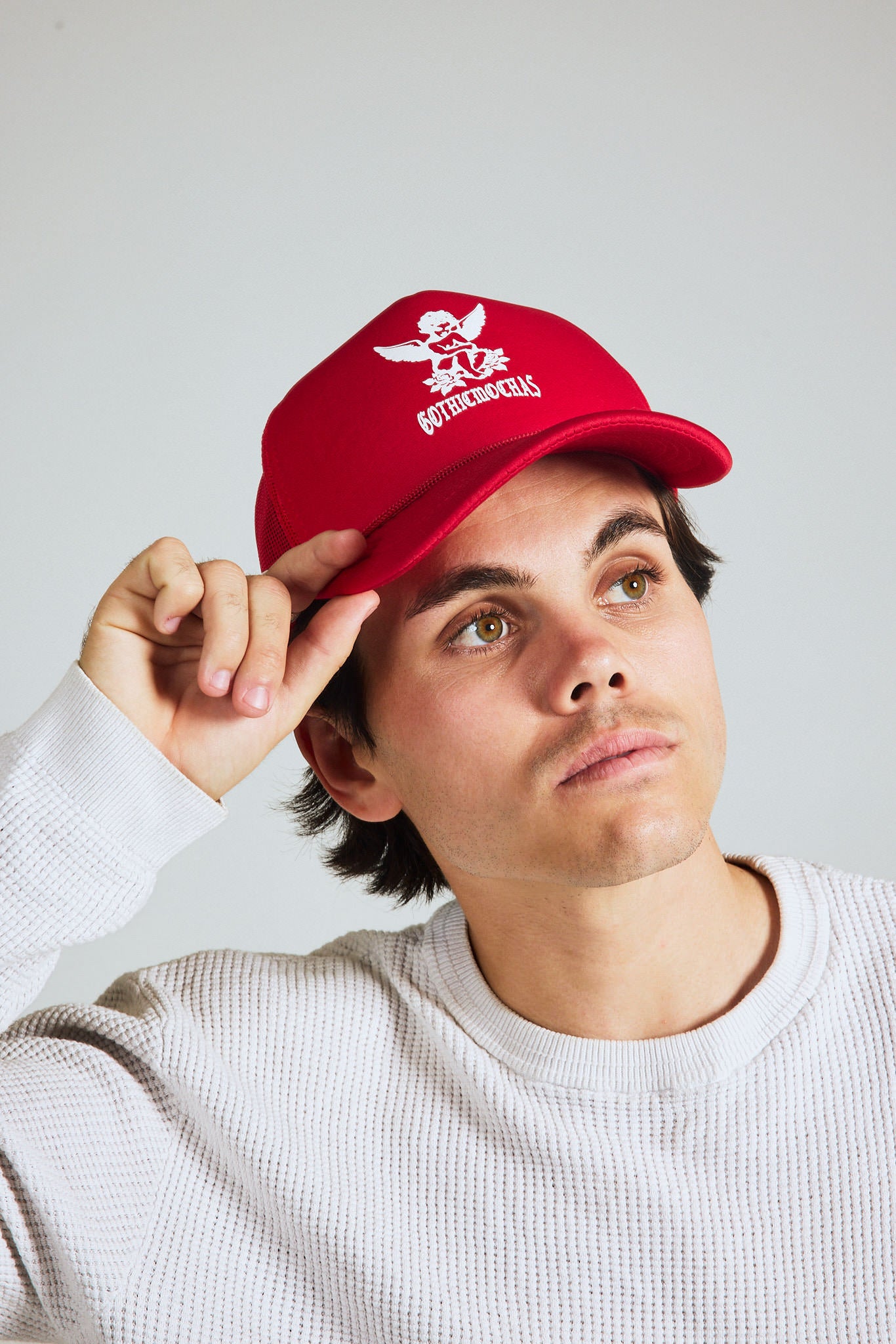Angel 2.0 Trucker Hat Red