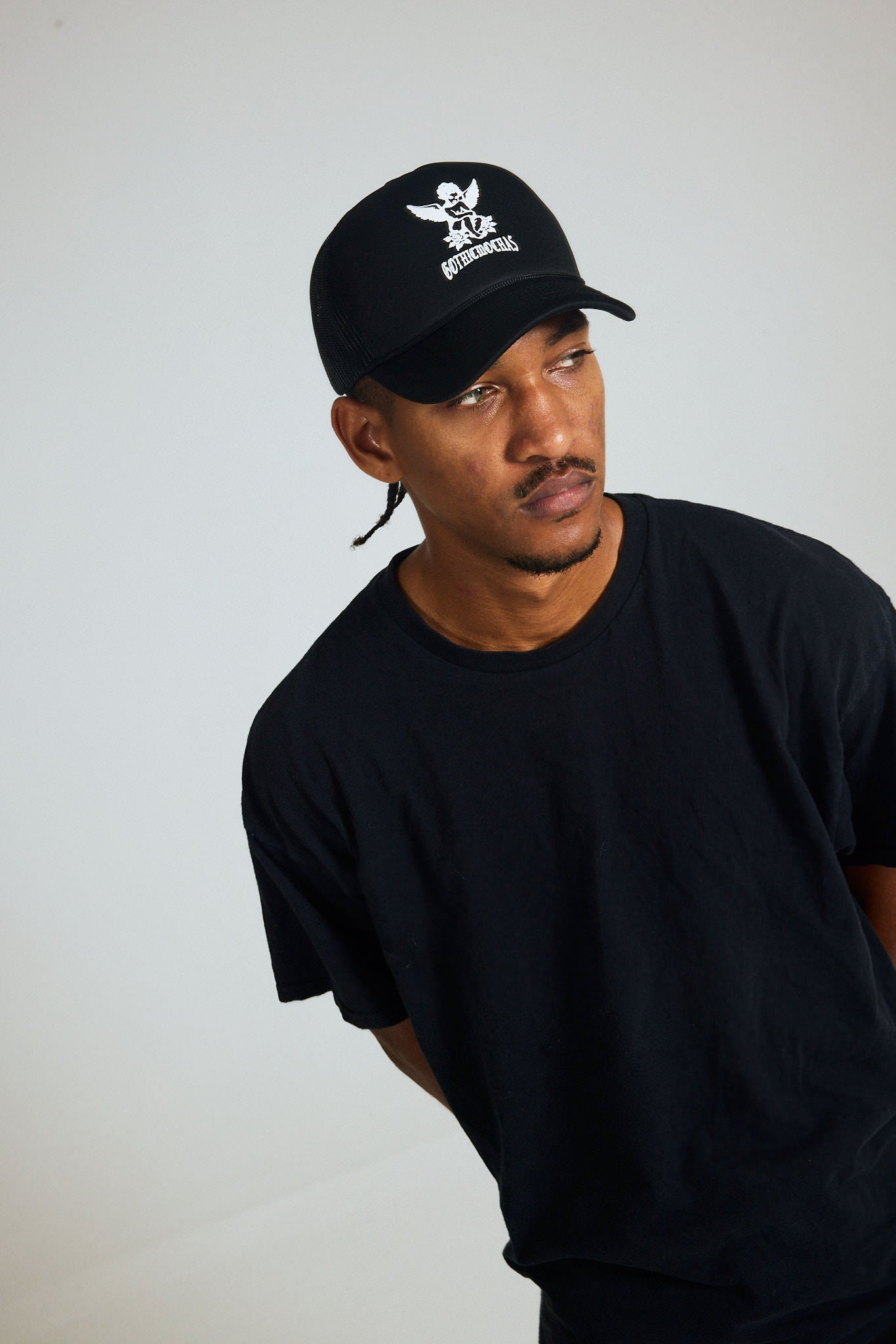 Angel 2.0 Trucker Hat Black