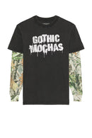 Stencil Spray layerd camo long sleeve